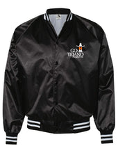 Load image into Gallery viewer, Go Tejano Men’s Throwback Satin Baseball Style Jacket GT3610