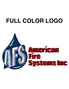 American Fire Systems Ladies Short Sleeve Button Up Shirt AFSL508