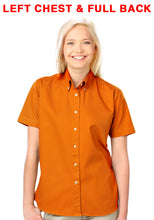 Load image into Gallery viewer, WCBBQ Ladies Short Sleeve Shirt LEFT CHEST &amp; FULL BACK BQ6213SLB