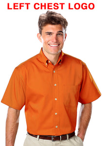 WCBBQ Mens Short Sleeve Shirt LEFT CHEST BQ8213SMF