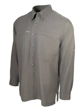 Load image into Gallery viewer, Judging Contest Mens Microfiber Vented Back Long Sleeve Shirt JCGGLS