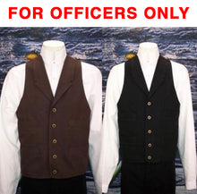 Load image into Gallery viewer, Livestock OFFICERS Men Vest Western Style Cotton Twill LCCV