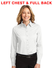Load image into Gallery viewer, Special Children Ladies Long Sleeve Shirt LEFT CHEST &amp; FULL BACK LOGO SC6213LB