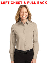 Load image into Gallery viewer, Special Children Ladies Long Sleeve Shirt LEFT CHEST &amp; FULL BACK LOGO SC6213LB
