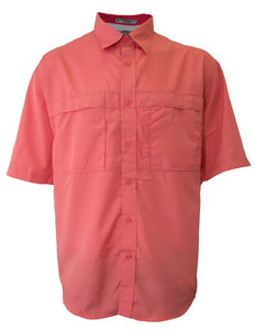 Swine Auction Mens Short Sleeve Lightweight Microfiber Vented Back Shirt SWGGSS