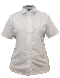 School art Auction Ladies Short Sleeve Lightweight Microfiber Shirt SALTHSS